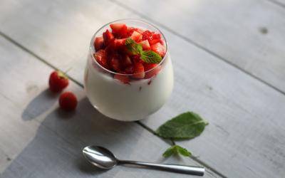 Topfen Joghurt Mousse