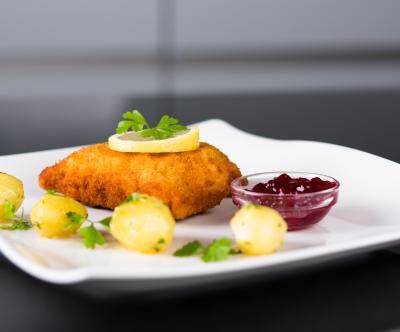 Gefüllte Käseschnitzel