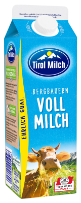 Bergbauern Vollmilch länger frisch 3,5% 1L