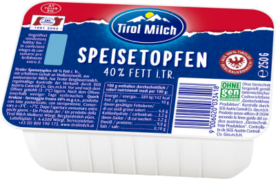 Tiroler Speisetopfen 40% 250g