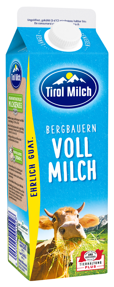 Bergbauern Vollmilch länger frisch 3,5% 1L